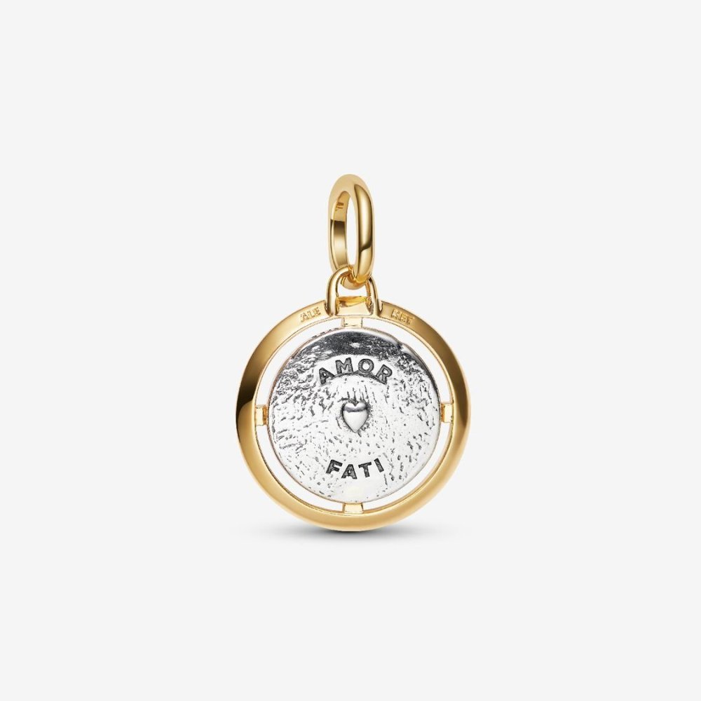 Charm Medallion Cupido "Amor Fati"