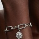 Charm Medallion Serpente "Memento Vivere"