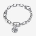 Charm Medallion Serpente "Memento Vivere"