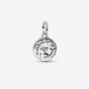 Charm Medallion Serpente "Memento Vivere"