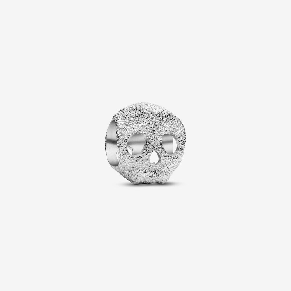 Mini Charm Teschio effetto diamantato