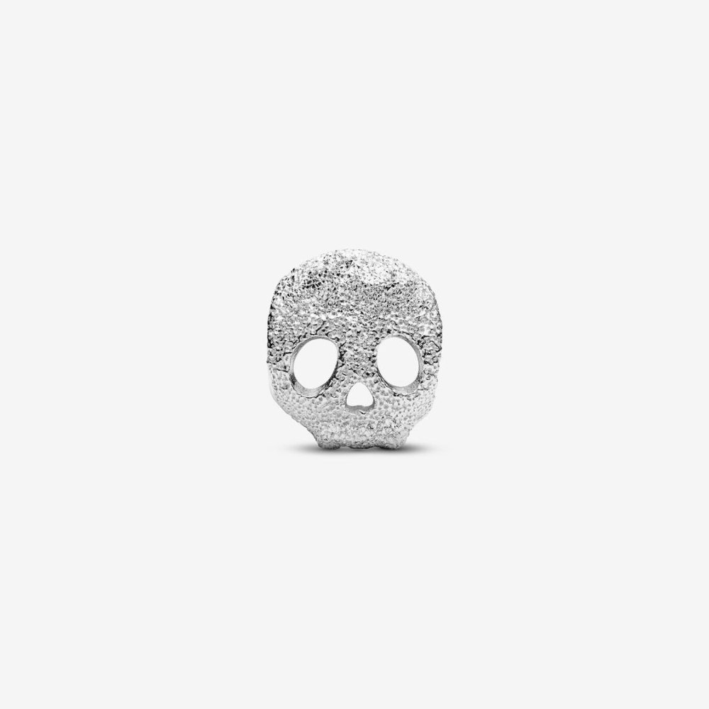 Mini Charm Teschio effetto diamantato