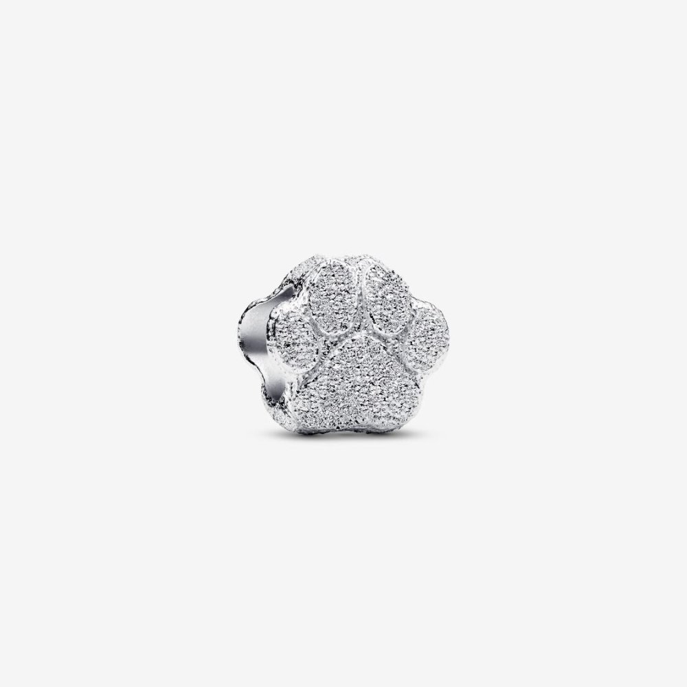 Mini Charm Zampa effetto diamantato