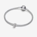 Mini Charm Luna effetto diamantato
