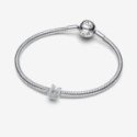 Mini Charm Ferro di cavallo effetto diamantato