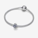 Charm Openwork Mano di Fatima Pietra Blu
