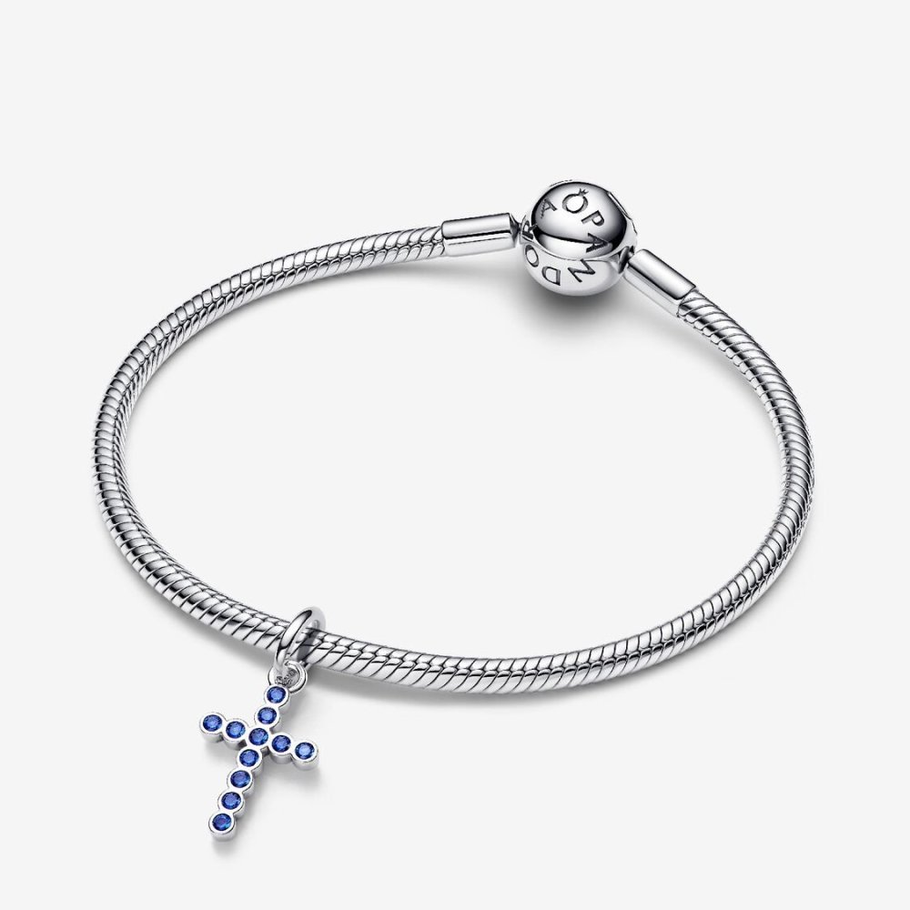 Charm Pendente Croce Luminosa