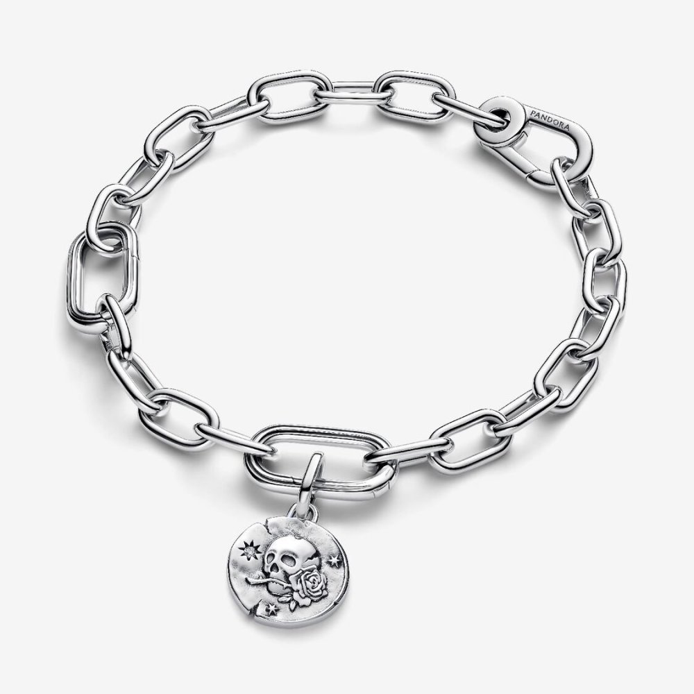 Charm Medallion Teschio "Carpe Diem"