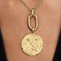 Charm Medallion Grande Frecce "Ad Meliora"
