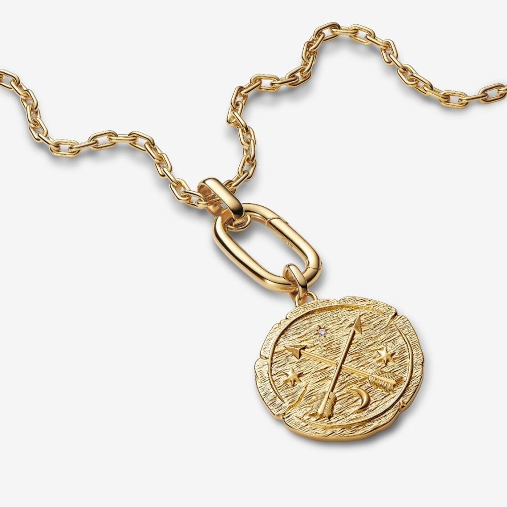 Charm Medallion Grande Frecce "Ad Meliora"