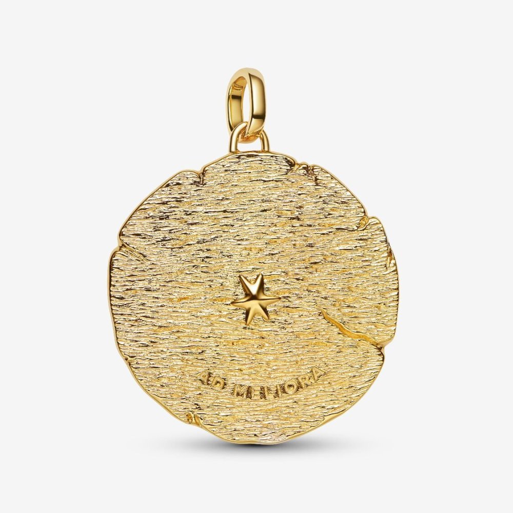 Charm Medallion Grande Frecce "Ad Meliora"