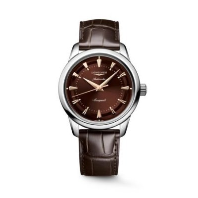 Longines - Conquest Heritage - Automatico - Marrone