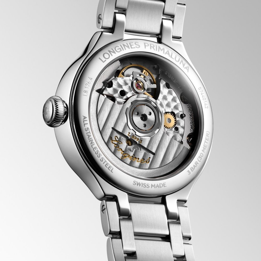 Longines - Primaluna Moonphase - Acciaio - Automatico