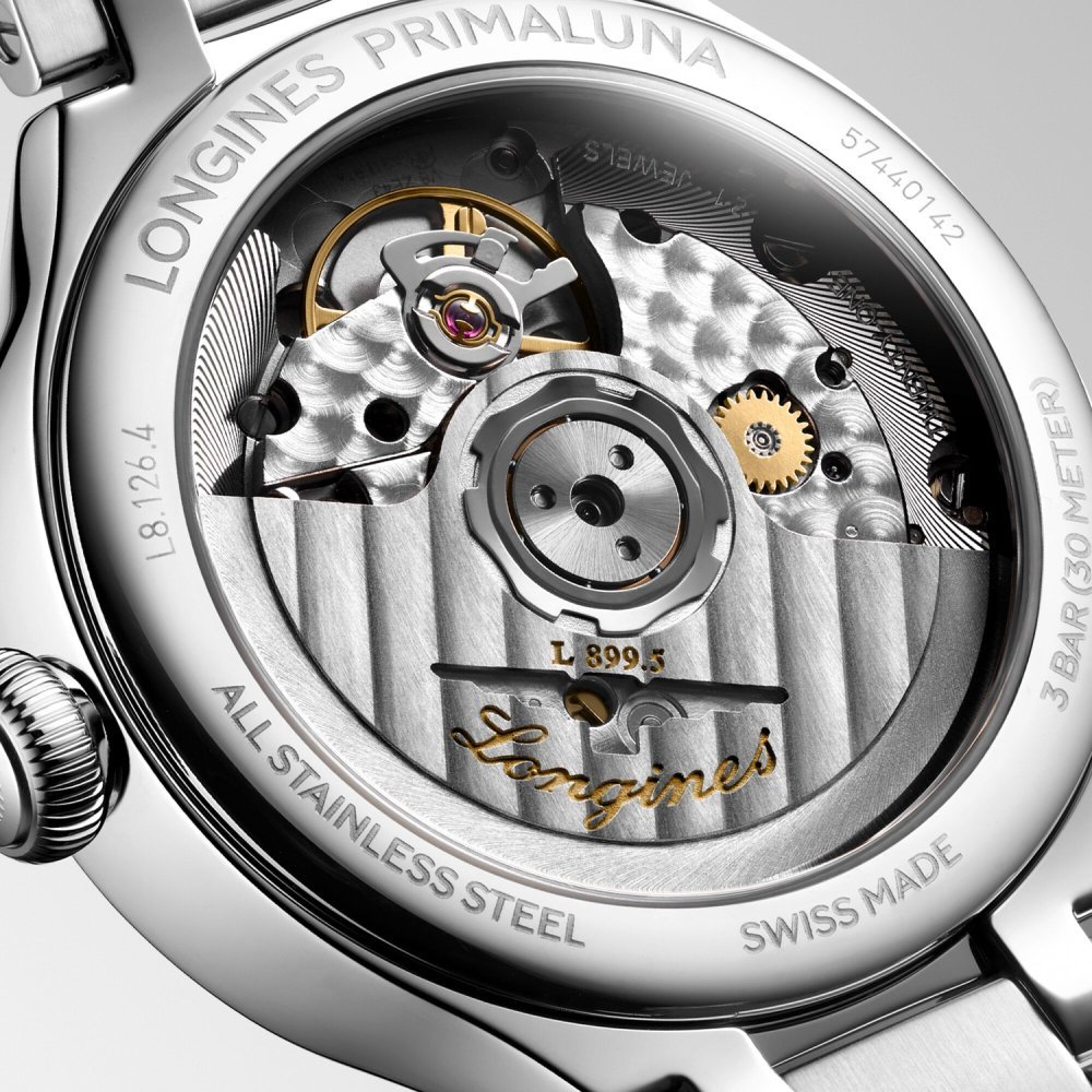 Longines - Primaluna Moonphase - Acciaio - Automatico