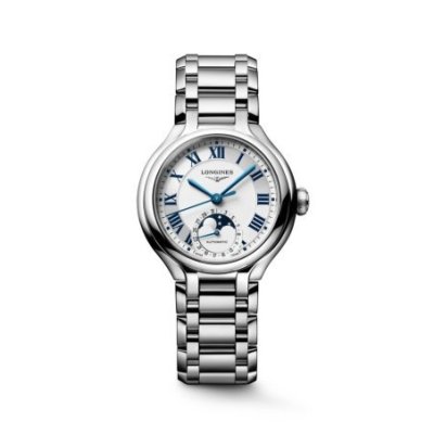 Longines - Primaluna Moonphase - Acciaio - Automatico