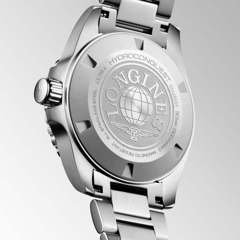 Longines - Hydroconquest Gmt - Acciaio - Automatico