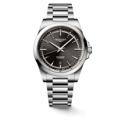 Longines - Conquest Modell - Acciaio - Nero