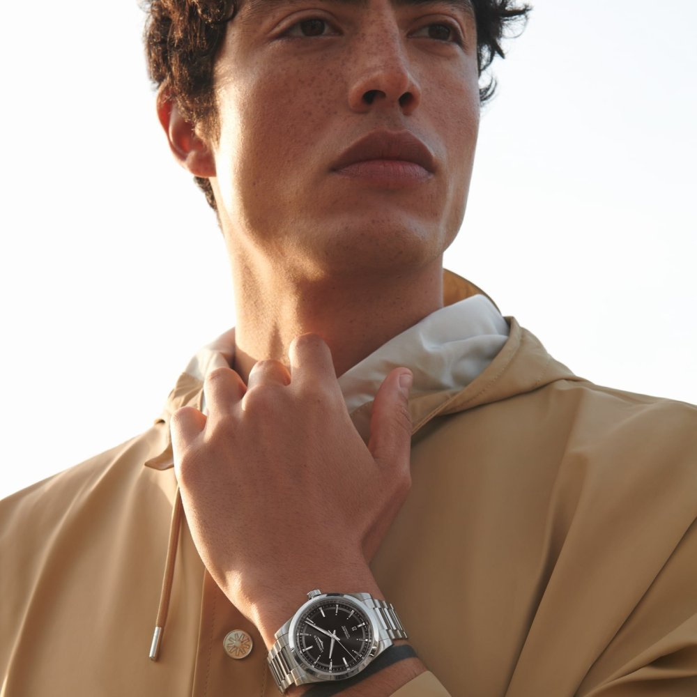 Longines - Conquest Modell - Acciaio - Nero