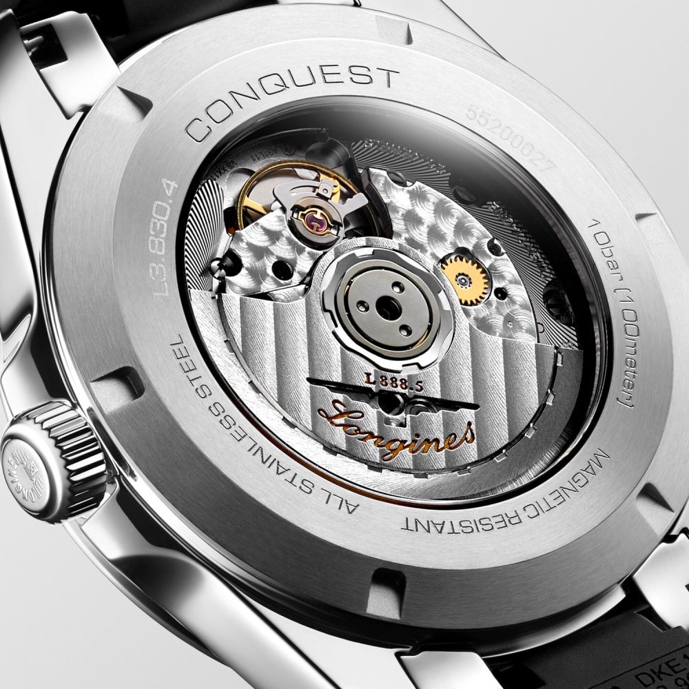Longines - Conquest Automatico - Nero - 41Mm
