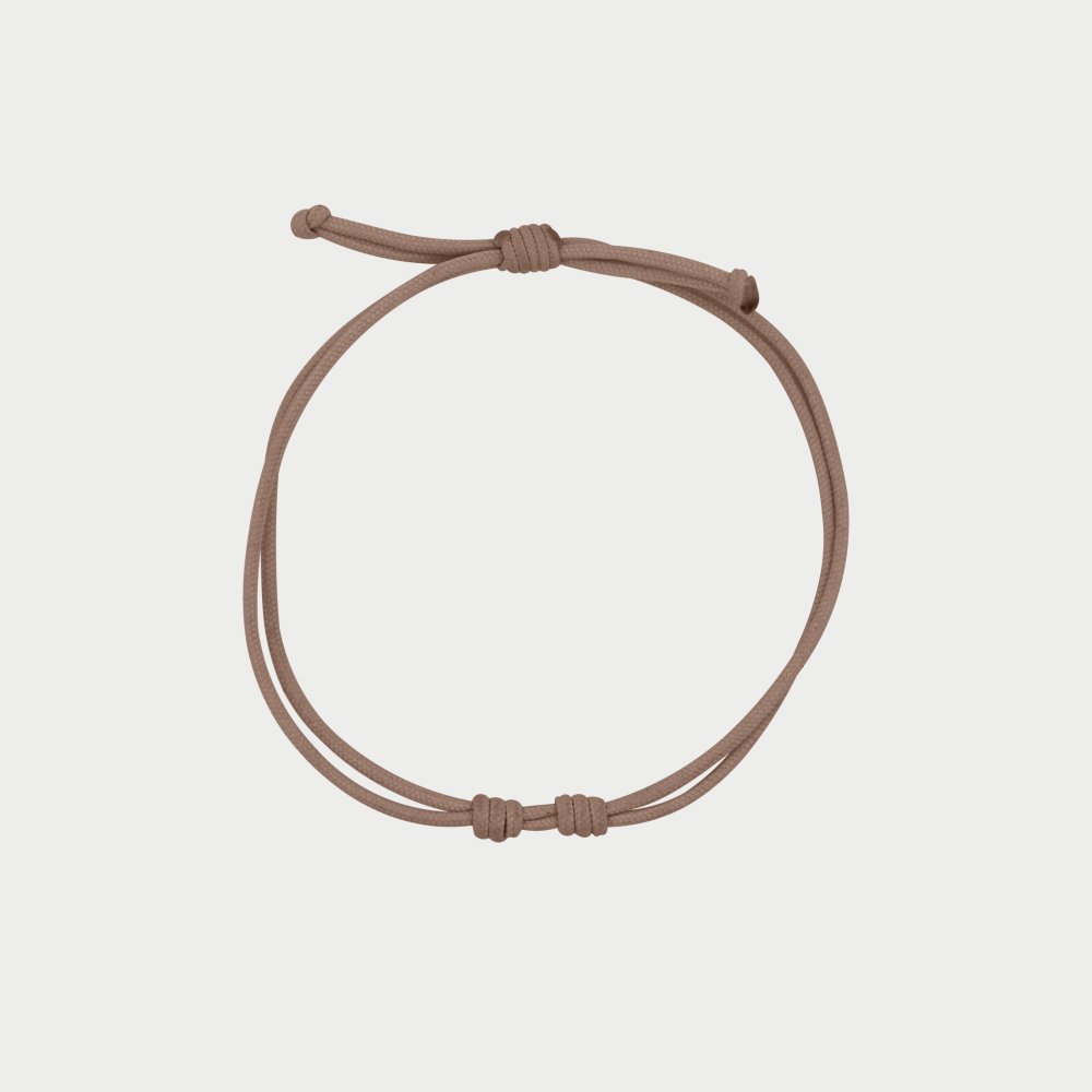 Rue Des Mille - Bracciale Soft Cord - Argento 925 - Oro
