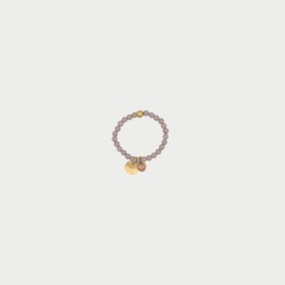 Rue Des Mille - Anello Elastico Milky - Argento 925