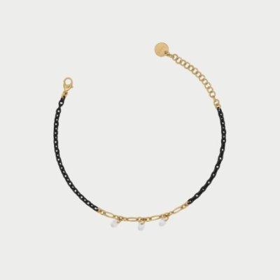 Rue Des Mille - Bracciale Catena - Argento 925 - Zirconi