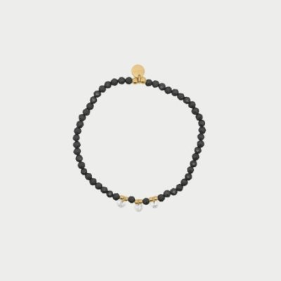 Rue Des Mille - Bracciale Elastico - Zirconi Milky
