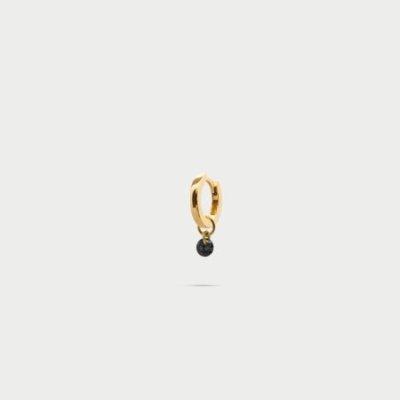 Rue Des Mille - Mono Hoop Mini - Argento 925 - Zircone