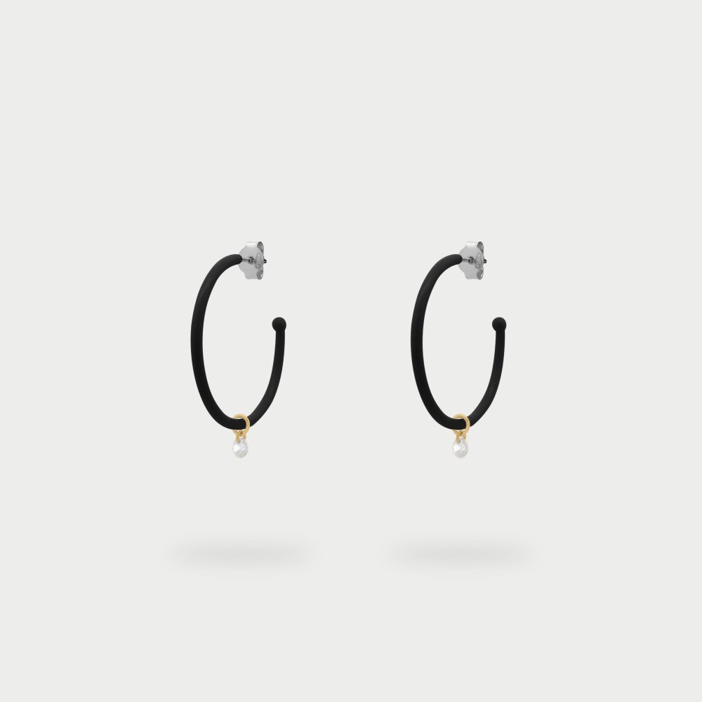 Rue Des Mille - Orecchini Hoops - Verniciati