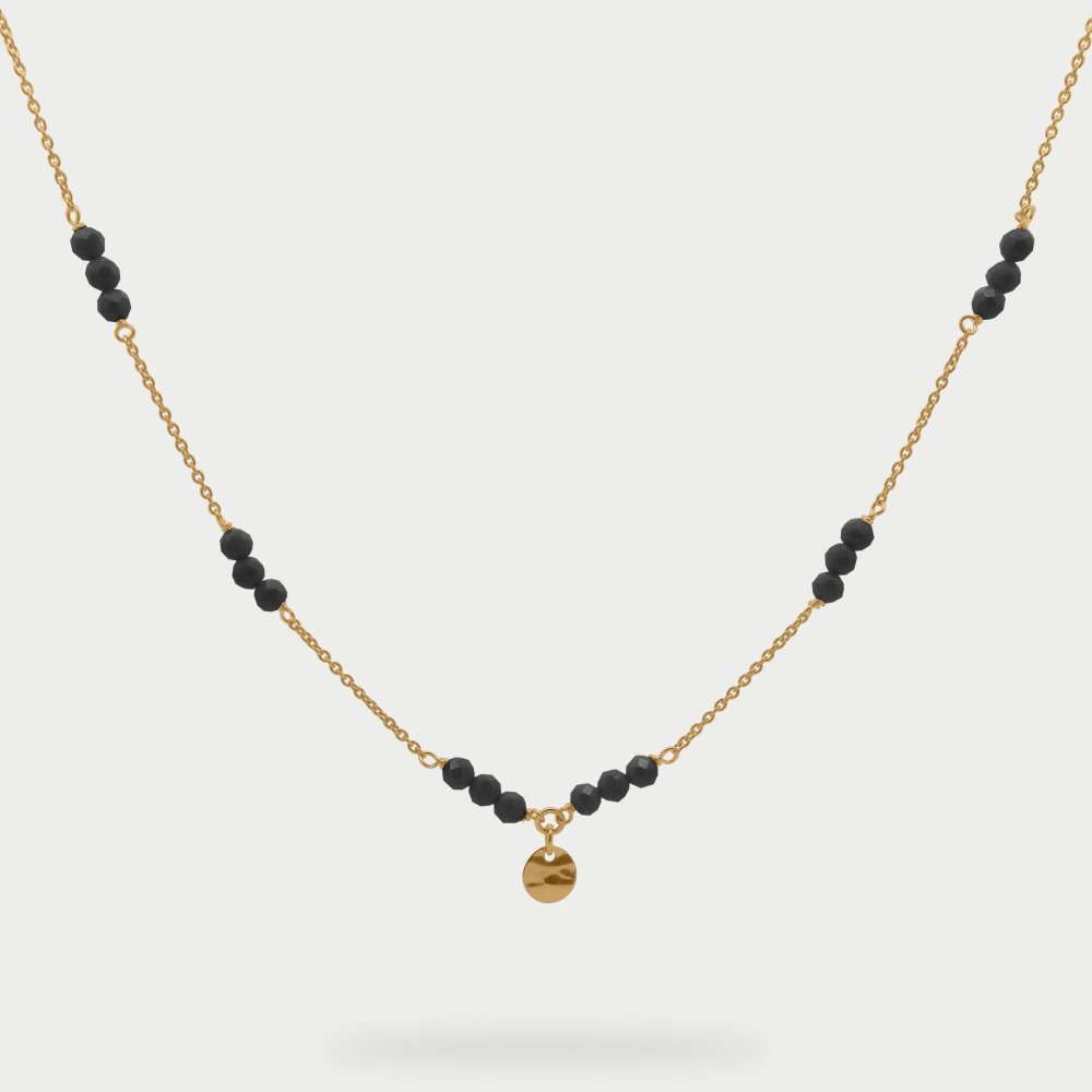 Rue Des Mille - Girocollo Pepite Milky - Argento 925 - Oro 18Kt