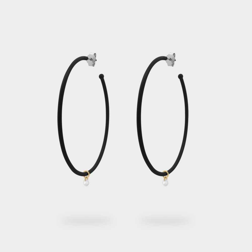 Rue Des Mille - Orecchini Hoops - Verniciati