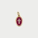 Rue Des Mille - Charm Cross - Argento 925 - Zirconi