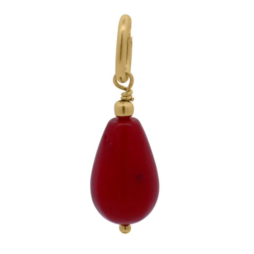Rue Des Mille - Charm Bamboo - Corallo Rosso