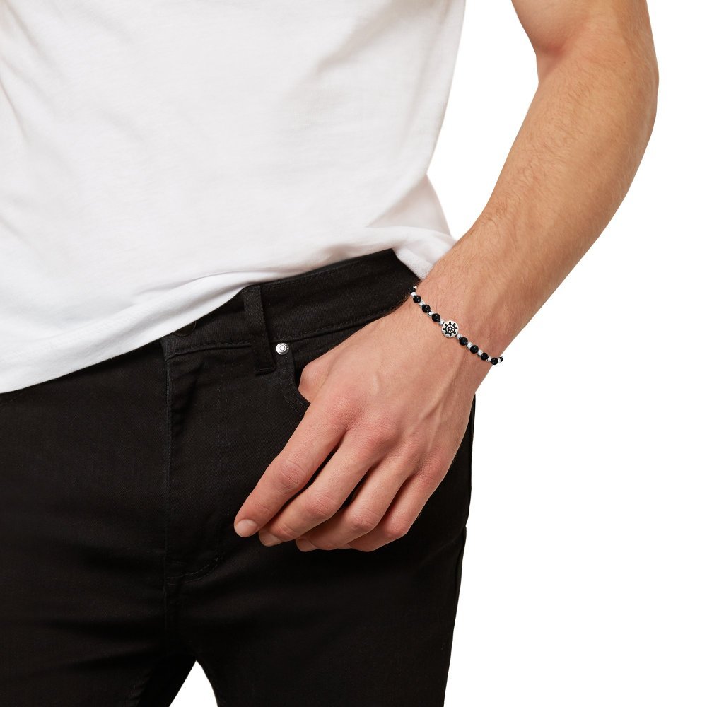 Breil Jewels - Bracciale Sound Wave - Acciaio - Onice