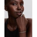 Bracciale Maglia Spiga con Chiusura a Sfera Argento Sterling 925 - Pandora
