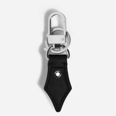 Montblanc - Portachiavi Pennino - Pelle Sartoriale - Nero