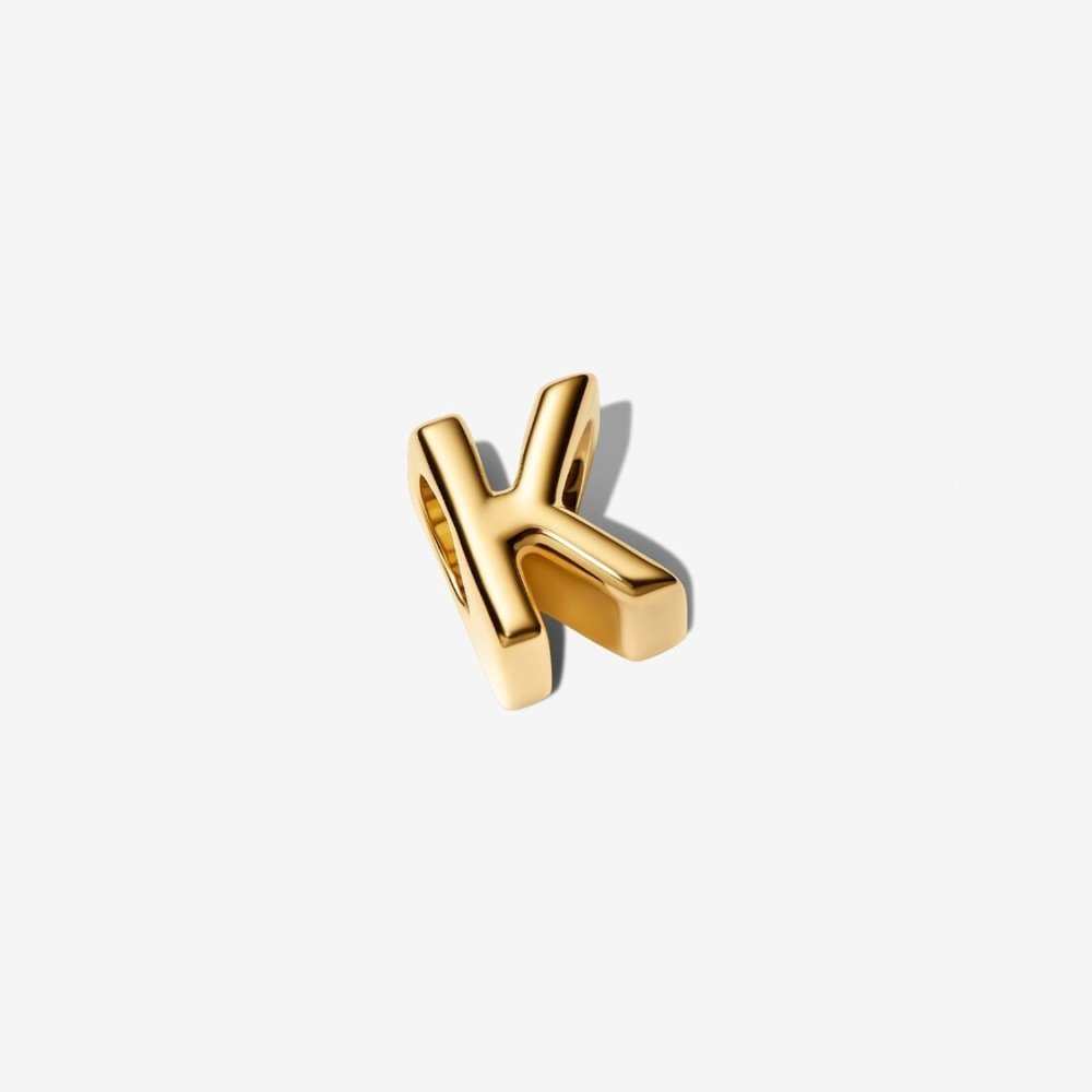 Charm Lettera K piccola