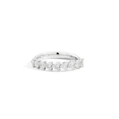 Recarlo - Anello Anniversary Love - Oro Bianco - Diamante