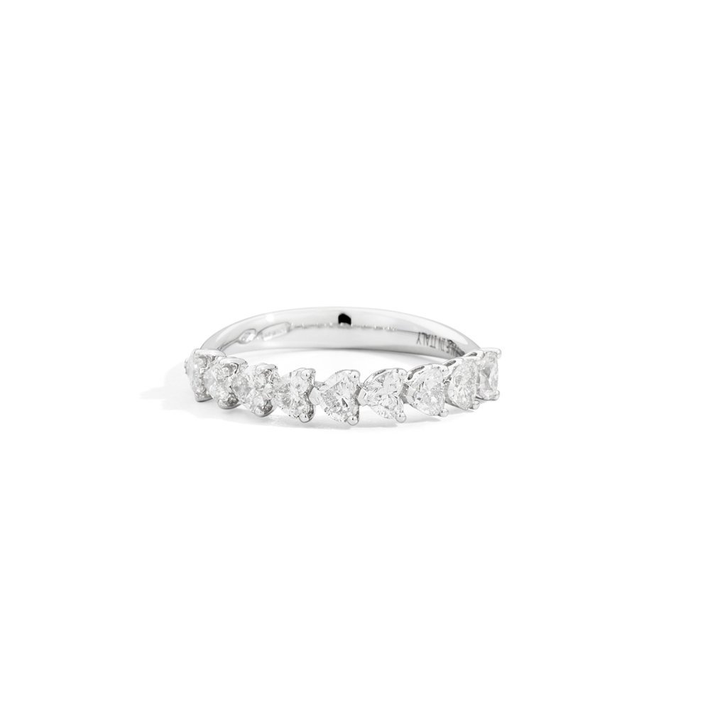 Recarlo - Anello Anniversary Love - Oro Bianco - Diamante