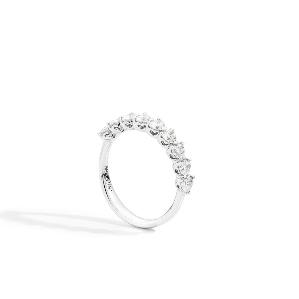 Recarlo - Anello Anniversary Love - Oro Bianco - Diamante