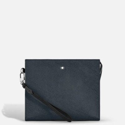 Montblanc - Pochette Sartorial - Pelle - Blu