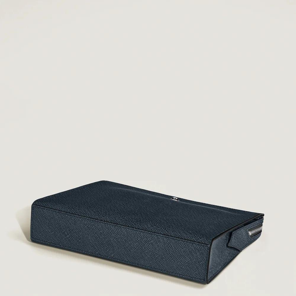 Montblanc - Pochette Sartorial - Pelle - Blu