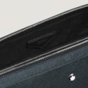 Montblanc - Portadocumenti Sottile - Pelle Blu