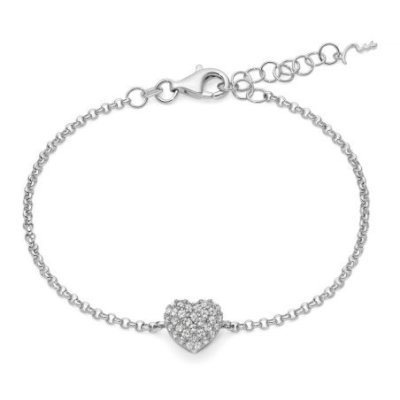Miluna - Bracciale Giochi Di Luce - Argento - Topazi