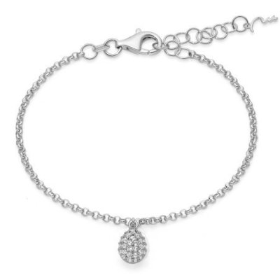 Miluna - Bracciale Giochi Di Luce - Argento - Topazi