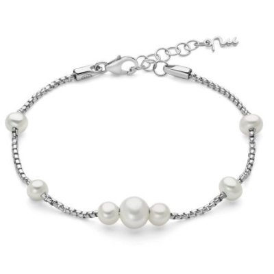 Miluna - Bracciale Perle Oriente - Argento 925
