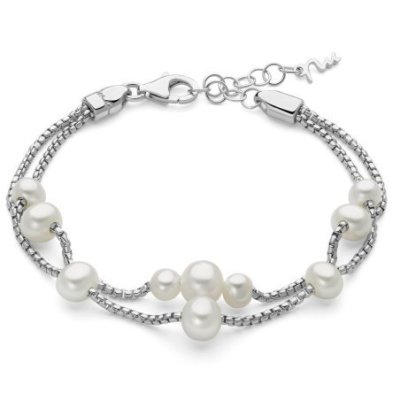 Miluna - Bracciale Argento - Perle Oriente