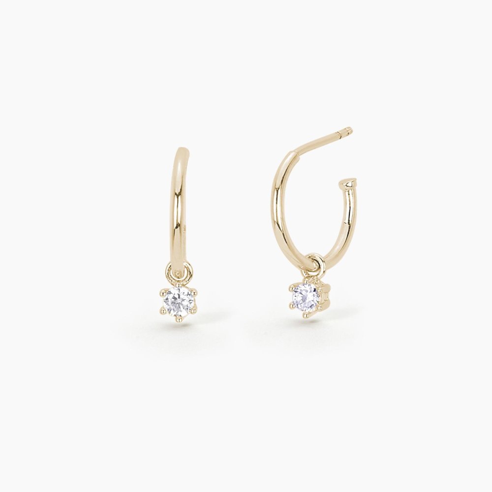 Mabina - Orecchini Light And Shadow - Argento - Zirconi