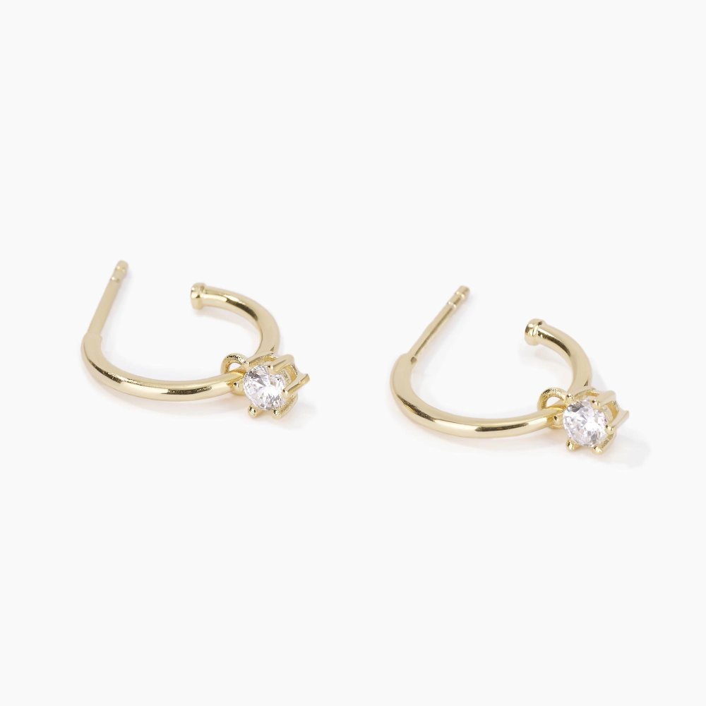 Mabina - Orecchini Light And Shadow - Argento - Zirconi