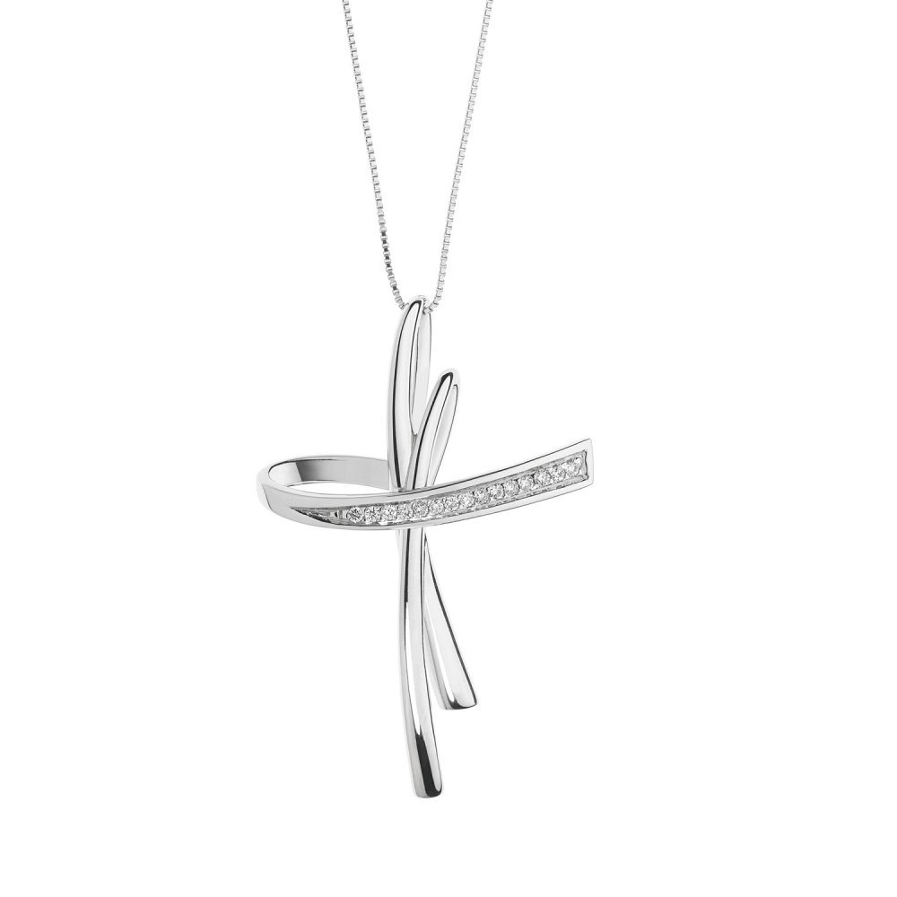 Comete Gioielli - Collana Croisette - Oro Bianco - Donna Comete Gioielli - Collana Croisette - Oro Bianco - Donna